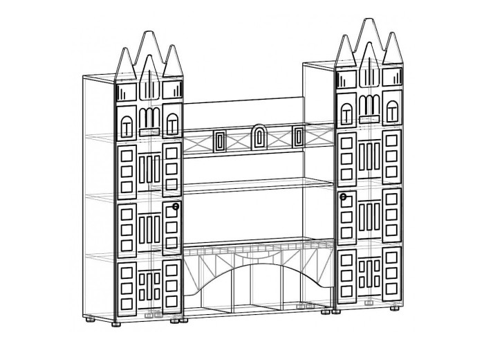 Dulap ”Tower Bridge“ 